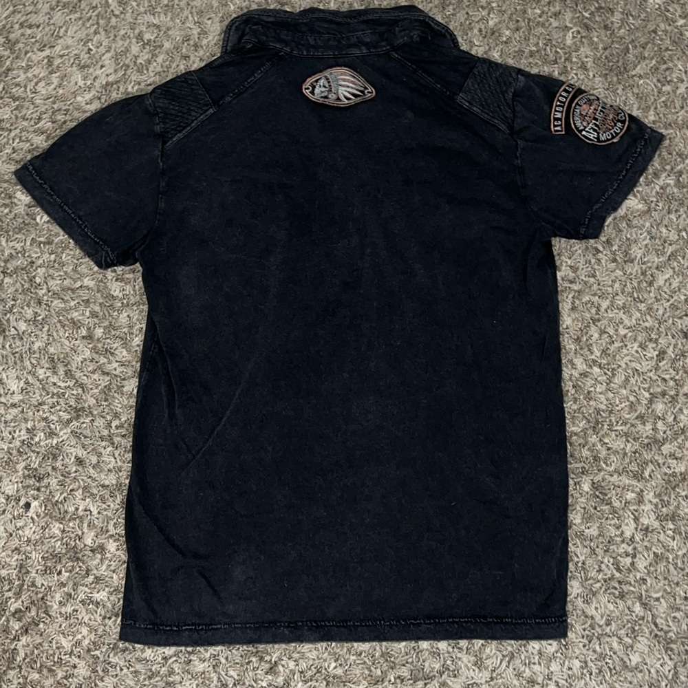 Authentic Affliction Polo Shirt - Men’s Medium - Picture 2 of 8